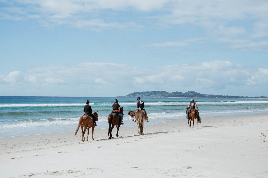 Horse back ride- Top 10 Activities to do in Byron Bay